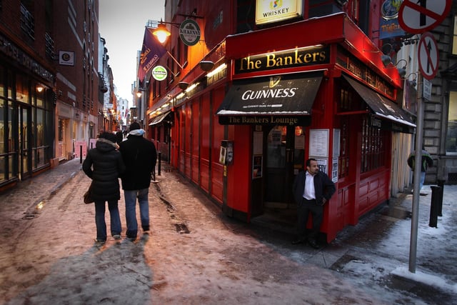 Skyscanner is offering flights from the North East to Ireland's capital city from £42. The city is a popular city break location and flights take just over an hour to cross northern England and the Irish Sea. (Photo by Peter Macdiarmid/Getty Images)