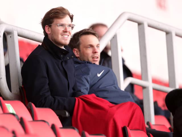 Sunderland owner Kyril Louis-Dreyfus and Sporting Director Kristjaan Speakman Richard Sellers/PA Wire.