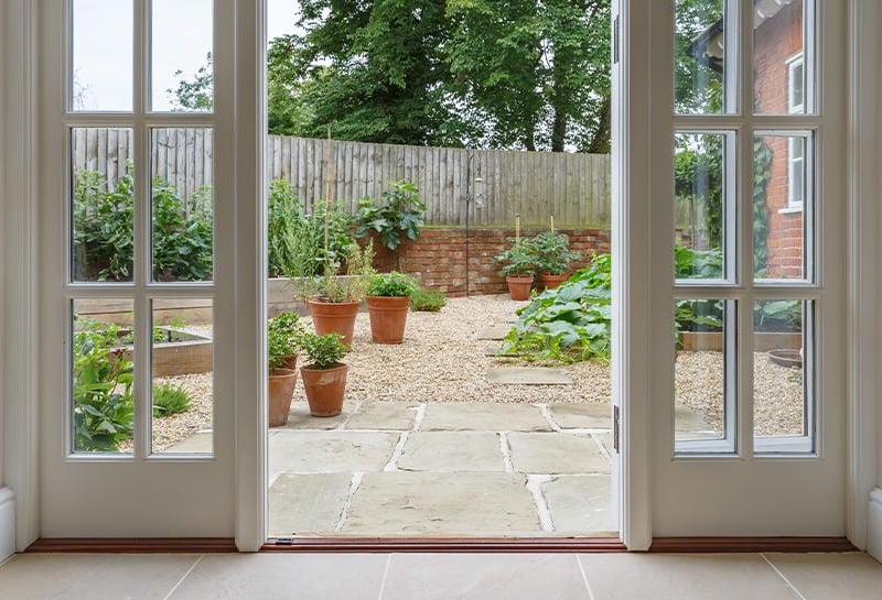 Anything that helps to connect us to the outside world is popular and bi-folds or French windows added to kitchen-diners create a seamless link between the hub of the home, and the extra space outside.