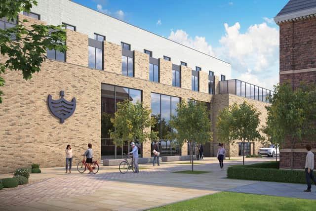 CGI impressions of planned South Tyneside College campus in South Shields town centre