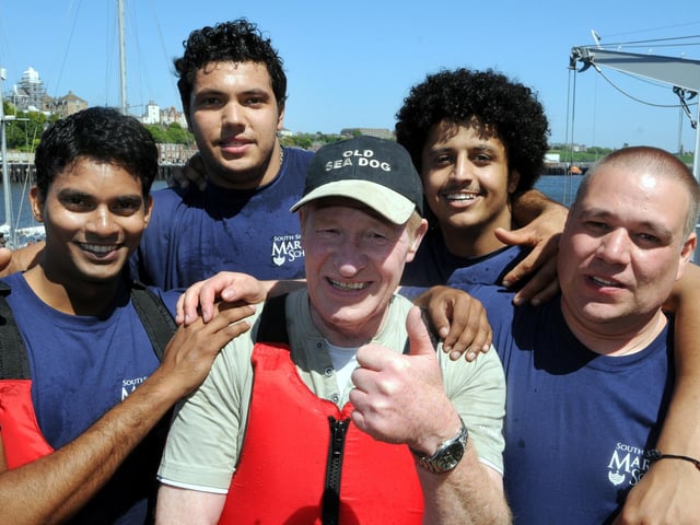 The annual South Tyneside River Tyne rowing competition in 2012 and the South Tyneside College team of Gary Alphonso, Same Asadi, Fahmi Yehai, Paul Morrison and Tommy Proctor did so well.