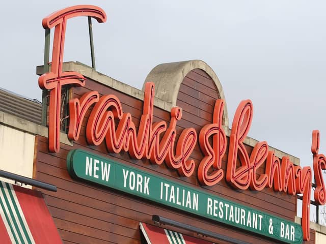 Frankie and Benny's is closing 18 restaurants.