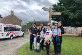 Lilly Davison; Chloe Williams; Gracie Nairn; Ruby Duff; Ruby Hunter; Youth workers Kelly Butler & Billy Wilson