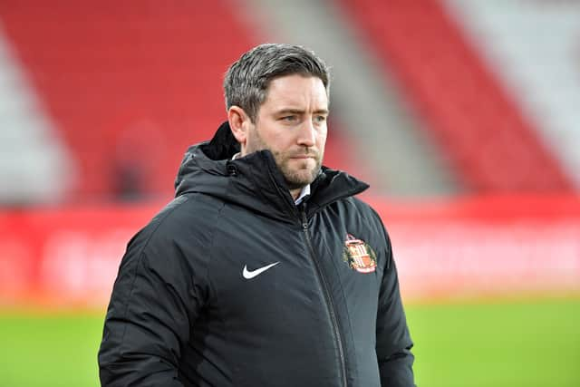 Sunderland Head Coach Lee Johnson