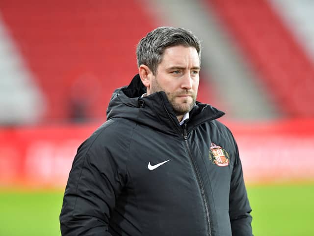Sunderland Head Coach Lee Johnson