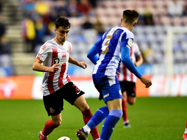Sunderland full back Niall Huggins