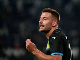 Sergej Milinkovic Savic of Lazio  (Photo by Marco Rosi - SS Lazio/Getty Images)