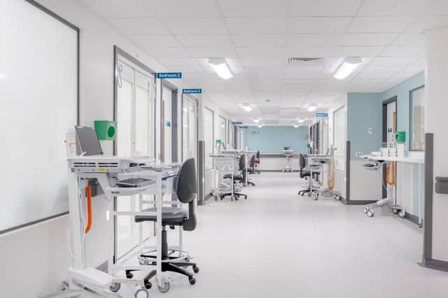 Six rooms have been created in the new ICU at South Tyneside District Hospital.