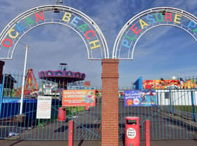 Emergency services were called to Ocean Beach Pleasure Park on Sunday, March 19.