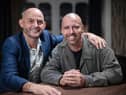 Paul Connolly (right) finds his half-brother Frankie (left) after appearing on ITV's Long Lost Family (Photo by ITV/Wall To Wall Productions)
