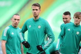 Celtic defender Kristoffer Ajer has been strongly linked with a move to Newcastle United. (Photo by Ian MacNicol/Getty Images)