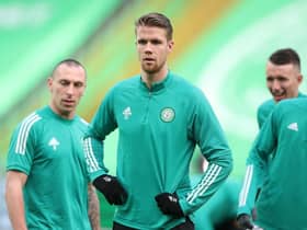 Celtic defender Kristoffer Ajer has been strongly linked with a move to Newcastle United. (Photo by Ian MacNicol/Getty Images)