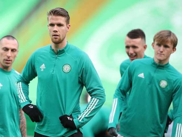 Celtic defender Kristoffer Ajer has been strongly linked with a move to Newcastle United. (Photo by Ian MacNicol/Getty Images)