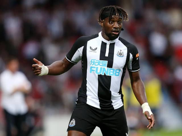 Allan Saint-Maximin of Newcastle United. (Photo by Charlotte Tattersall/Getty Images)