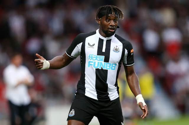 Allan Saint-Maximin of Newcastle United. (Photo by Charlotte Tattersall/Getty Images)