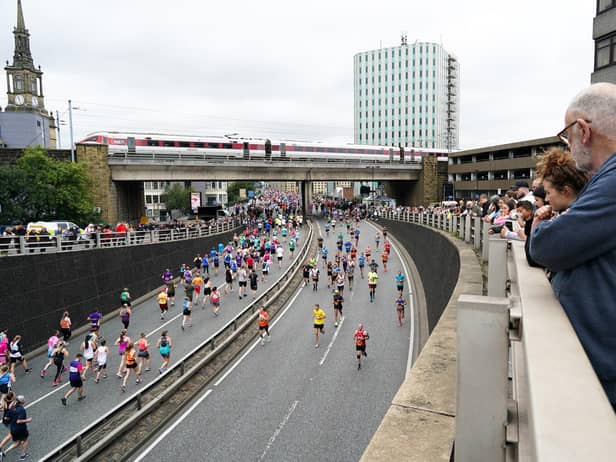 Where is the best place to watch the Great North Run? Some of the top spots throughout the route to cheer on runners this year (Photo by Ian Forsyth/Getty Images)