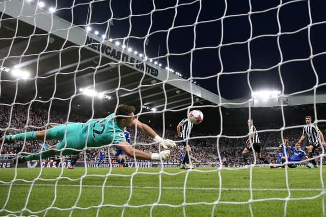 Nick Pope's late save secured Newcastle's Champions League qualification (Photo by Alex Livesey/Getty Images)