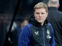Newcastle United head coach Eddie Howe.