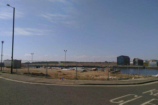 The planning application wants to build a new apartment block at the site on Long Row in South Shields which forms part of the England Coastal Path.