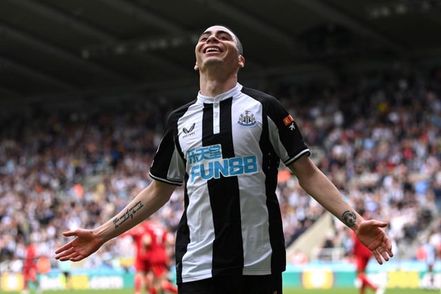 Almiron is another player that could be making his final Newcastle appearance at Turf Moor - the Paraguayan has been in great form recently.