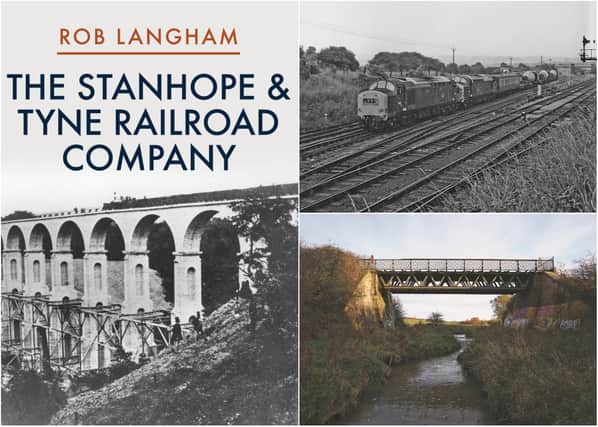 Rob Langham’s book titled the Stanhope & Tyne Railroad Company tells how the line, which was formed in 1834, used horses, steam locomotives, stationary engines and gravity-worked inclines to transport lime, limestone and coal – and how the line stretched from Stanhope to the east coast.