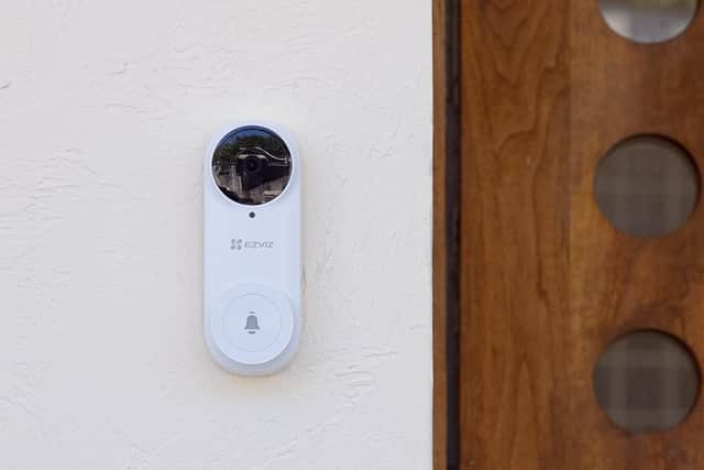 EZVIZ DB2 video doorbell.