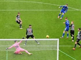 Newcastle United host Leicester City on Easter Sunday (Photo by STU FORSTER/POOL/AFP via Getty Images)