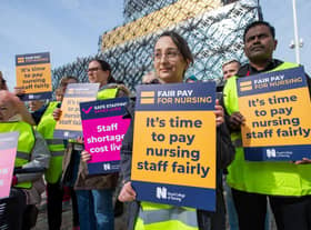 “Paramedics and nurses are striking in desperation at the chronic collapse of the NHS and the impact this has on patients.”