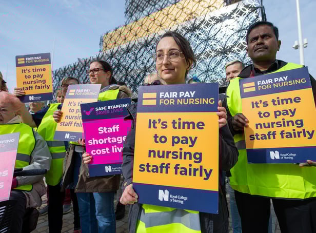 “Paramedics and nurses are striking in desperation at the chronic collapse of the NHS and the impact this has on patients.”