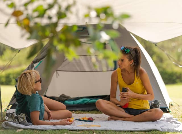 Gen Z festival goers are increasingly taking their tents with them after festivals (photo: @F.Guion)
