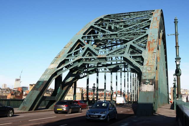 Rust on the Tyne Bridge