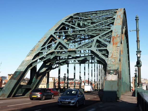 Rust on the Tyne Bridge