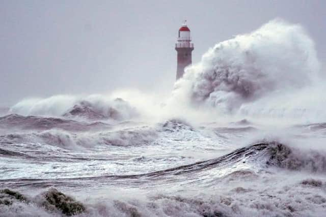 An amber weather warning has been issued for high winds across the region.