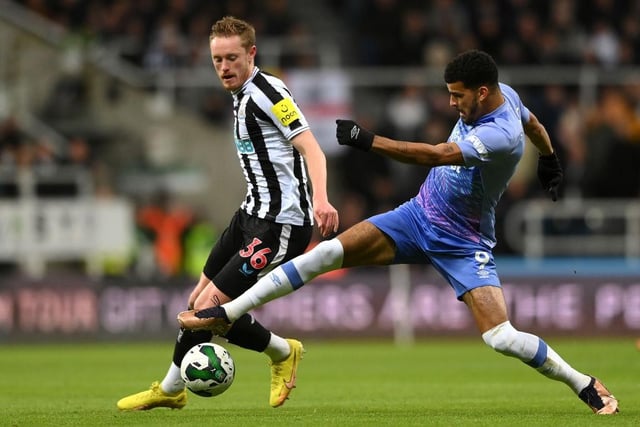 Longstaff has started Newcastle’s last ten league games in a row and is an important figure in the middle of the park.