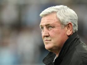 Newcastle United head coach Steve Bruce. (Photo by Ian MacNicol/Getty Images)