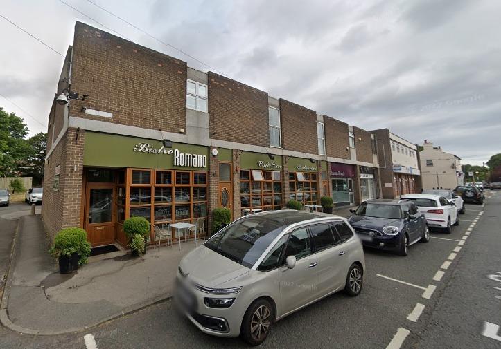 Bistro Romano in Cleadon has a 4.8 rating from 207 Google reviews.