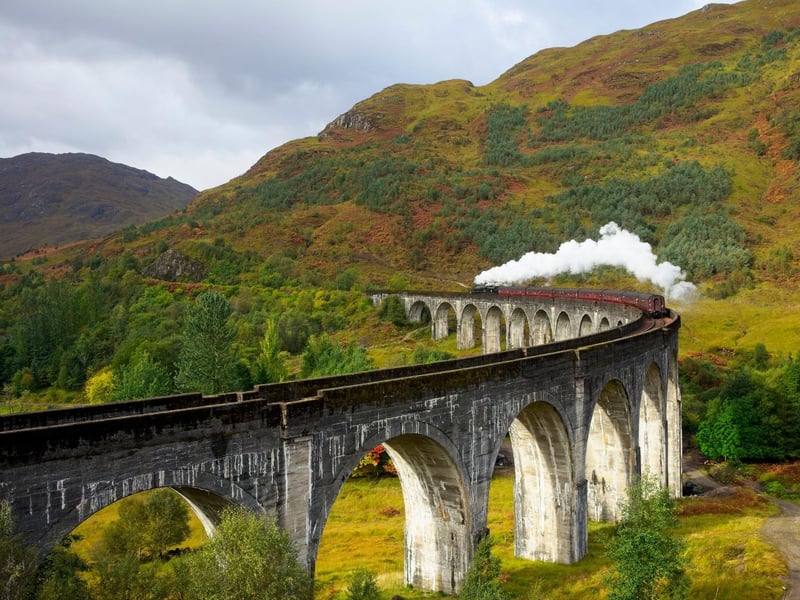 Robert Hutchison is splashing out with a first class ticket and afternoon tea on the famous steam train.