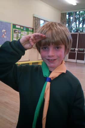 For those about to parent... we salute you. Isaac Ord (then 8, now 20) never too old to be embarrassed by his dad.