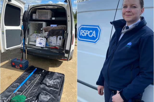 Extensive equipment is needed for helping a range of animals.