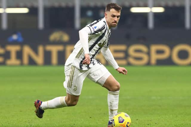 Aaron Ramsey's time at Juventus looks like coming to an end amid interest from Everton and Newcastle United (Photo by Marco Luzzani/Getty Images)