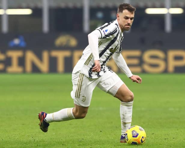 Aaron Ramsey's time at Juventus looks like coming to an end amid interest from Everton and Newcastle United (Photo by Marco Luzzani/Getty Images)