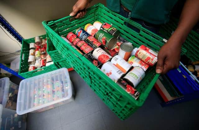 Food bank action call