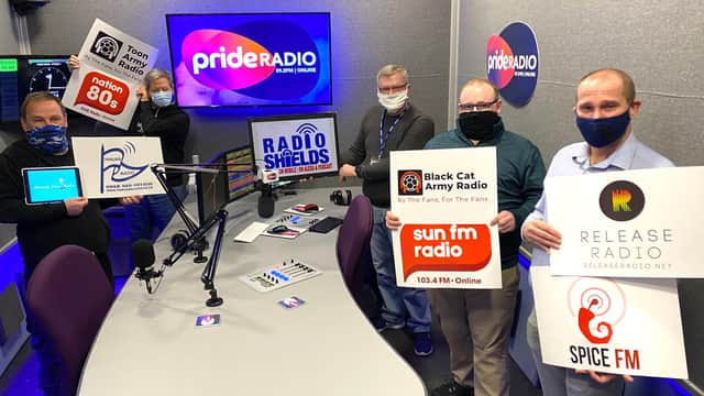 Mux One radio stations confirmed at Pride Radio's base in Pelaw