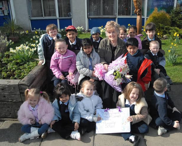 Teacher Irene McConnell was retiring from Laygate School in 2006 after more than 10 years there.