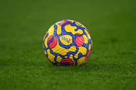 Hi Vis Nike Flight match ball. (Photo by Mike Hewitt/Getty Images)