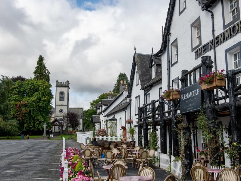 Set in Highland Perthshire in the village of Kenmore, right on the banks of Loch Tay (perfect for swimming and fetching sticks), the Kenmore Hotel is welcoming to dogs and their owners. Dine with your dog in the hotel's lounge or the Boar’s Head Bar, where treats and water bowls are available.
