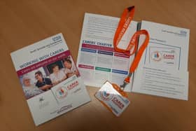 Carers can be issued with a passport to identify them to Trust staff.