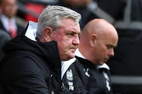Newcastle United boss Steve Bruce.