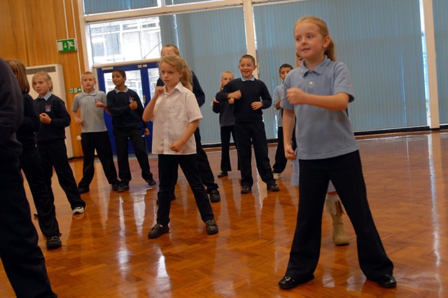 A Wake Up and Shake Up session at the school. Did you take part?