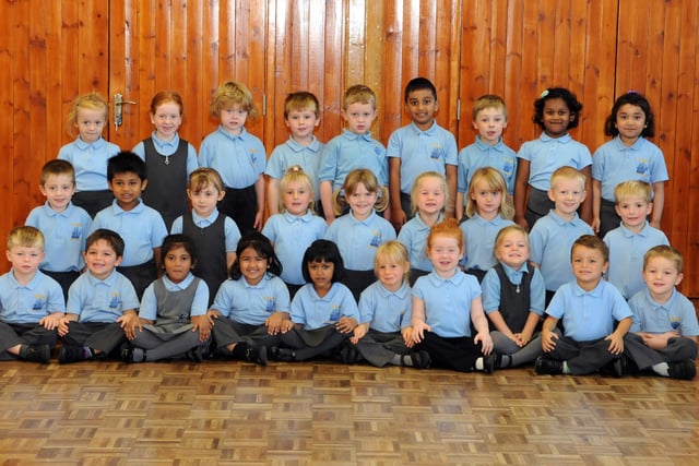 St Bede's RC Primary School, South Shields, was in the picture 10 years ago and here is the reception class of Mrs Dunn.